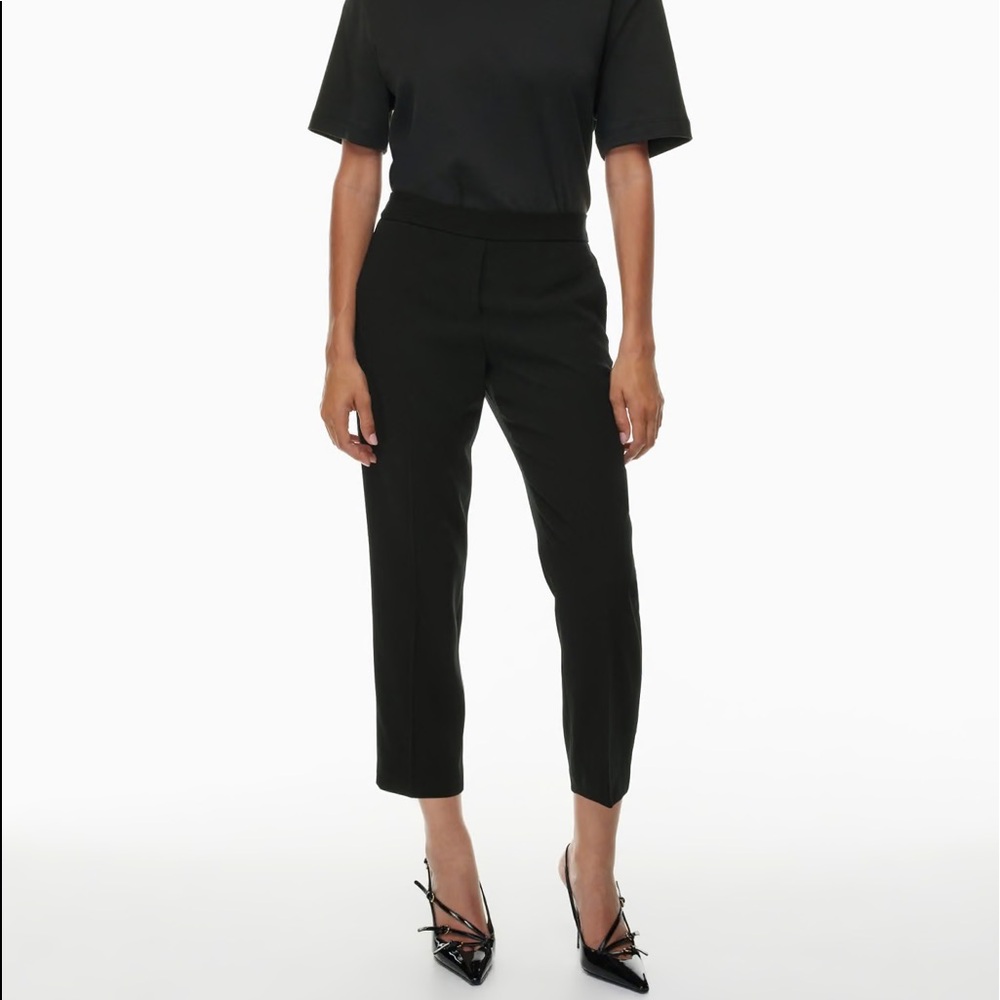 Babaton Conan Cropped Pant in Black